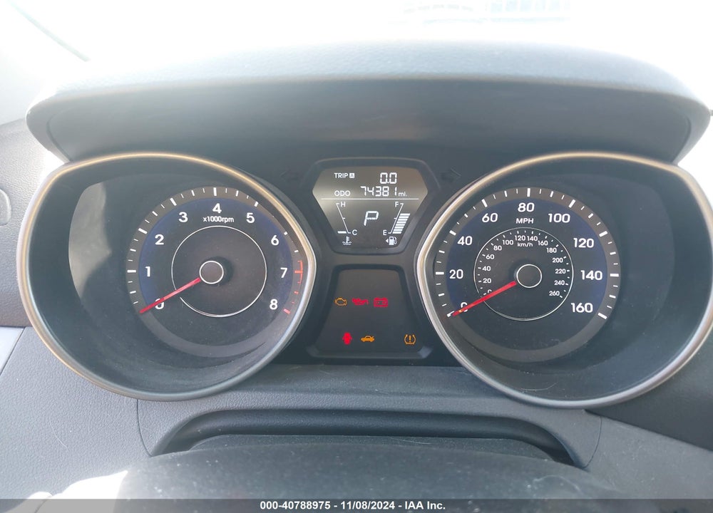 2013 HYUNDAI ELANTRA GLS VIN: 5NPDH4AE3DH429699