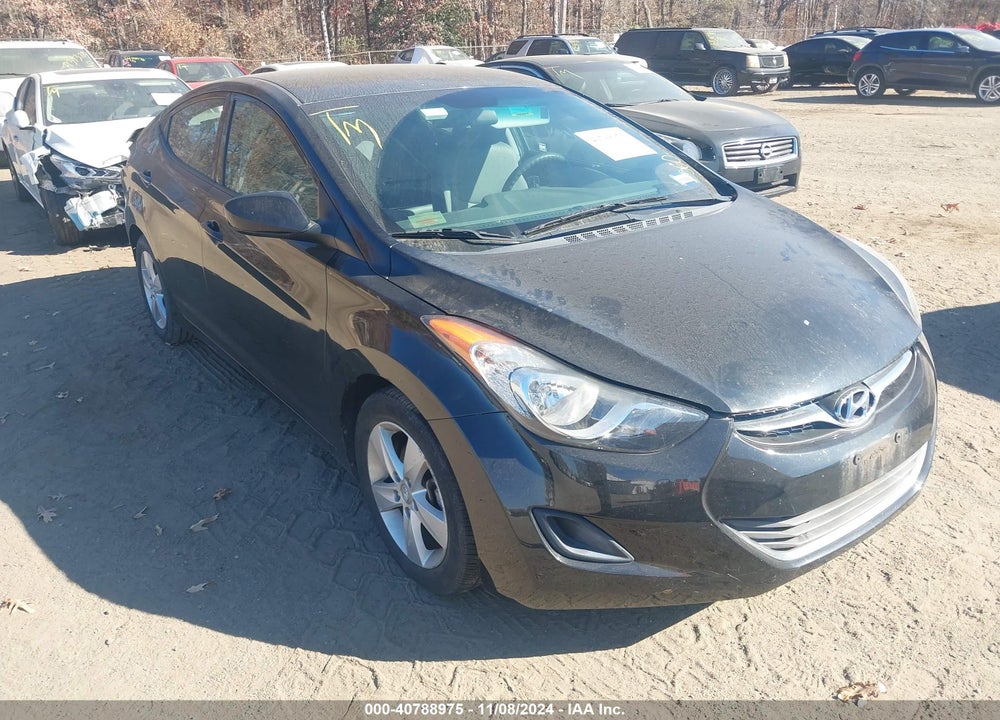 2013 HYUNDAI ELANTRA GLS VIN: 5NPDH4AE3DH429699