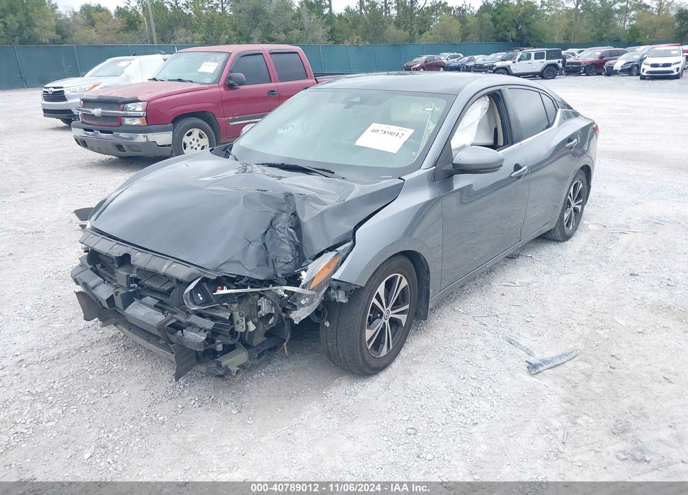 2020 NISSAN SENTRA SV XTRONIC CVT VIN: 3N1AB8CV0LY250856