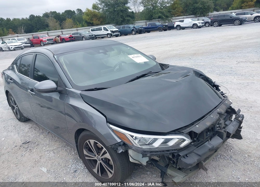 2020 NISSAN SENTRA SV XTRONIC CVT VIN: 3N1AB8CV0LY250856
