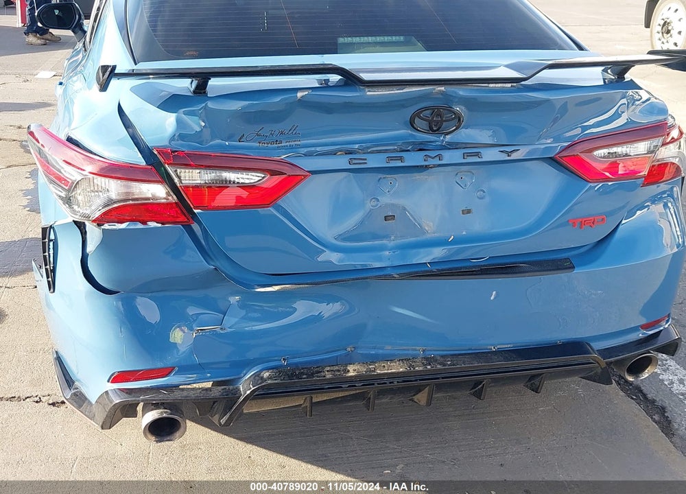 2022 TOYOTA CAMRY TRD VIN: 4T1KZ1AK0NU063728