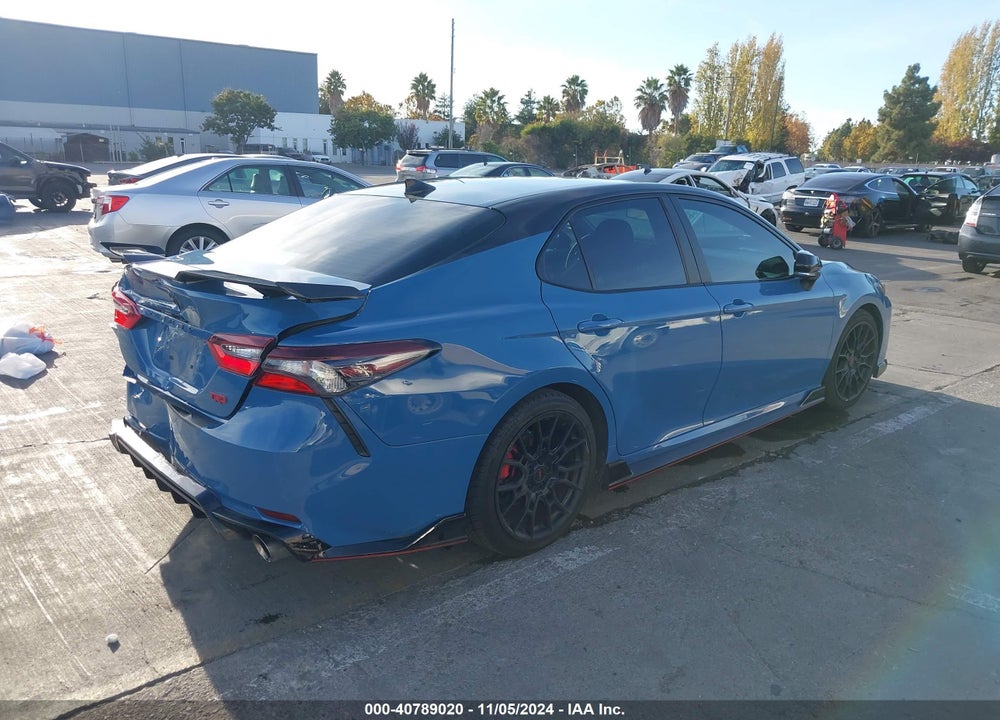 2022 TOYOTA CAMRY TRD VIN: 4T1KZ1AK0NU063728