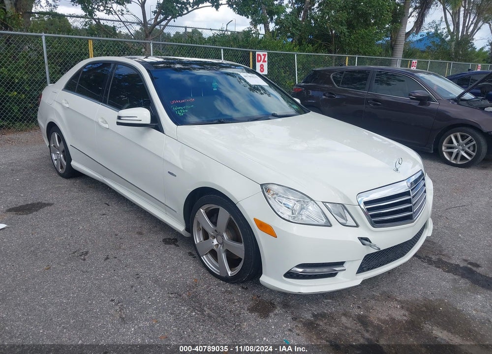 2012 MERCEDES-BENZ E 350 VIN: WDDHF5KBXCA587437