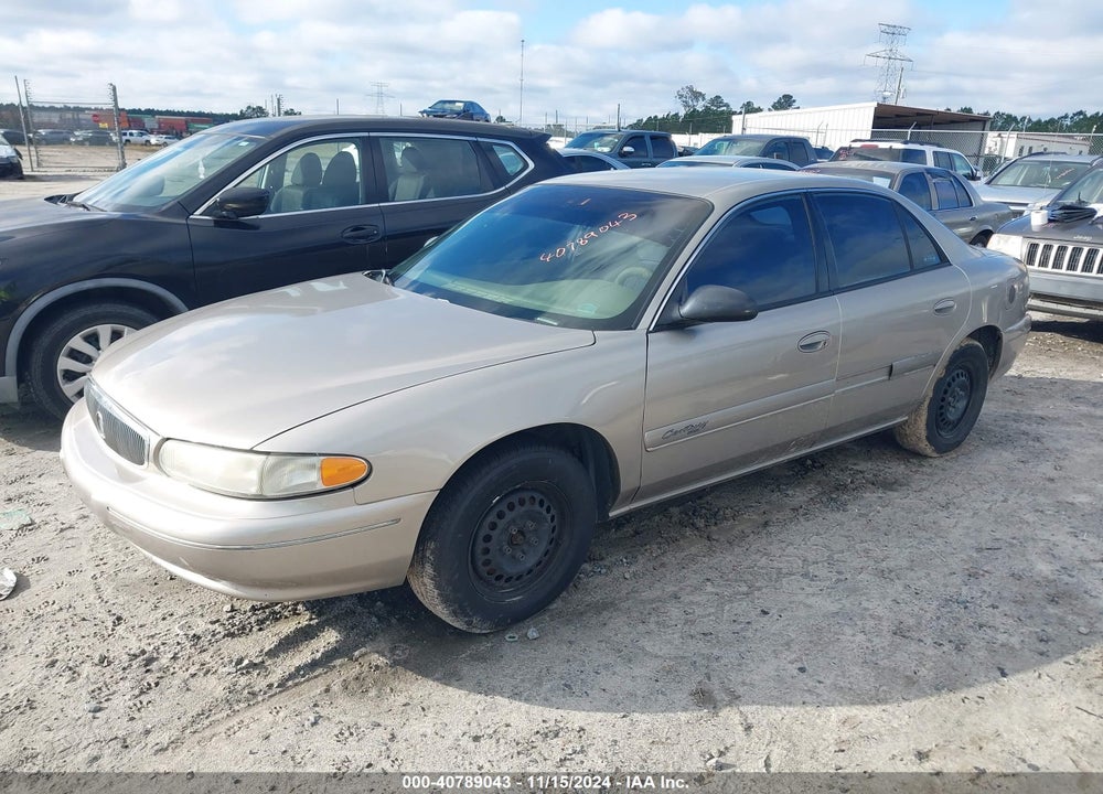 2002 BUICK CENTURY CUSTOM VIN: 2G4WS52J521197922