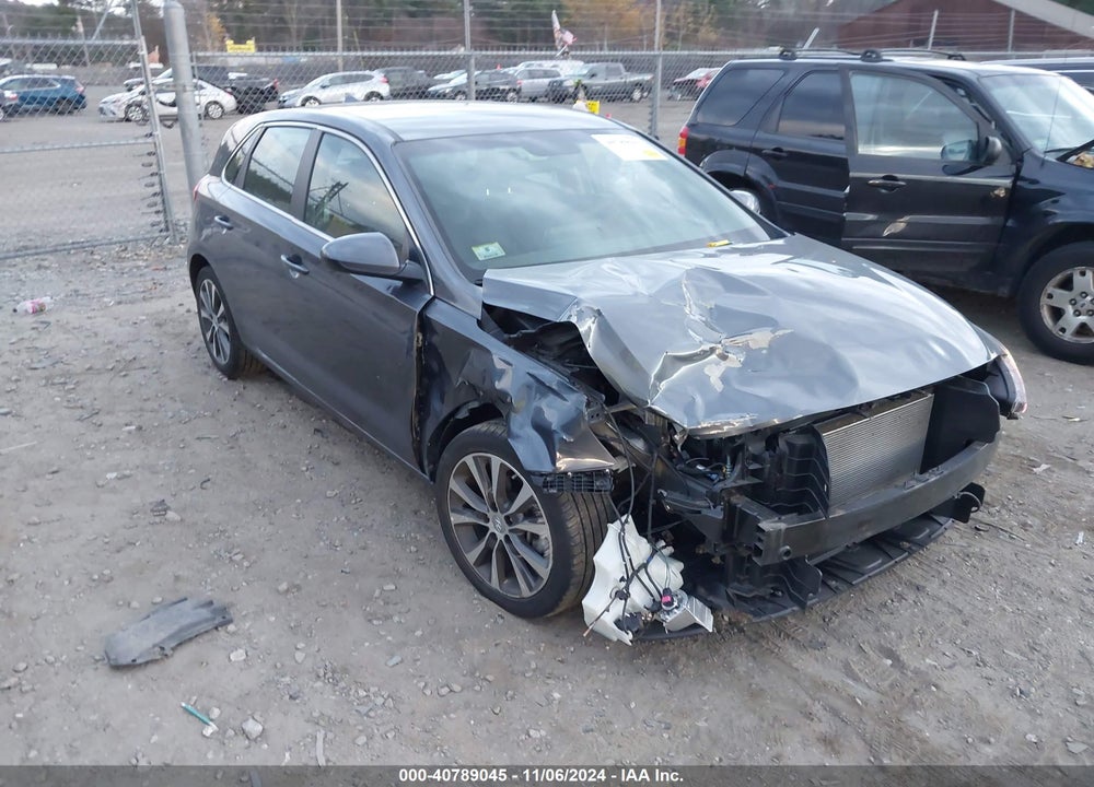 2019 HYUNDAI ELANTRA GT VIN: KMHH35LE1KU103188
