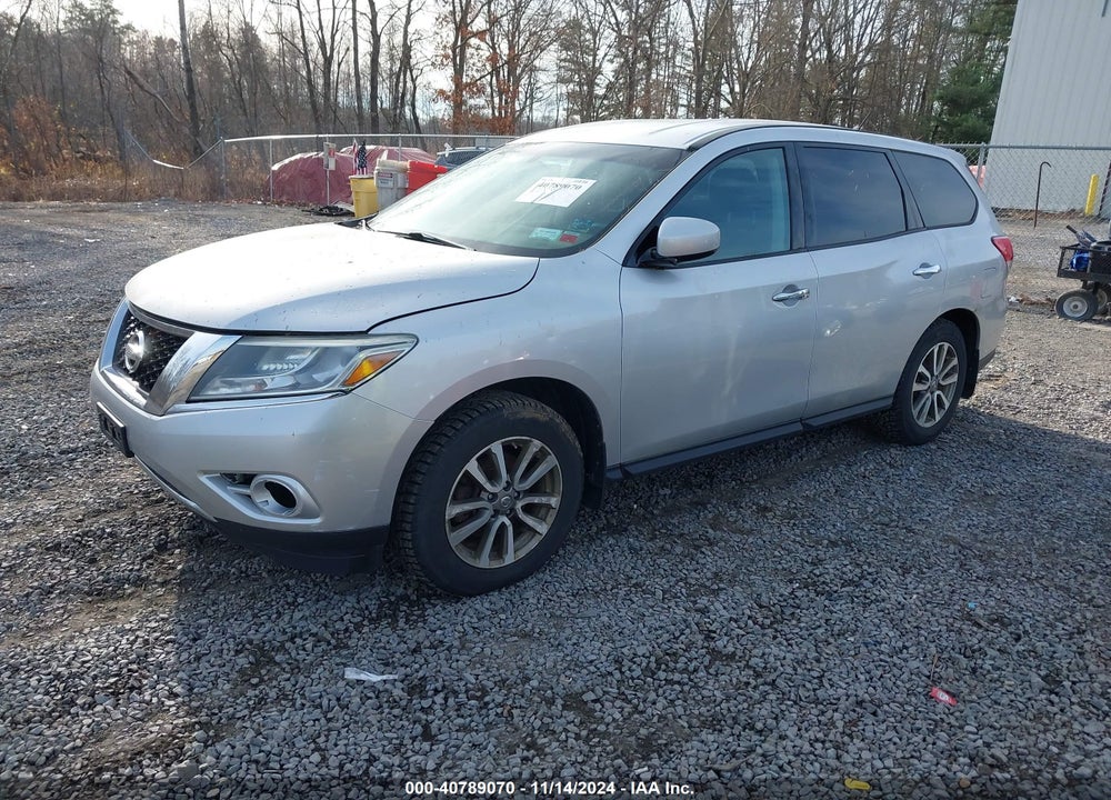 2013 NISSAN PATHFINDER S VIN: 5N1AR2MM4DC671335