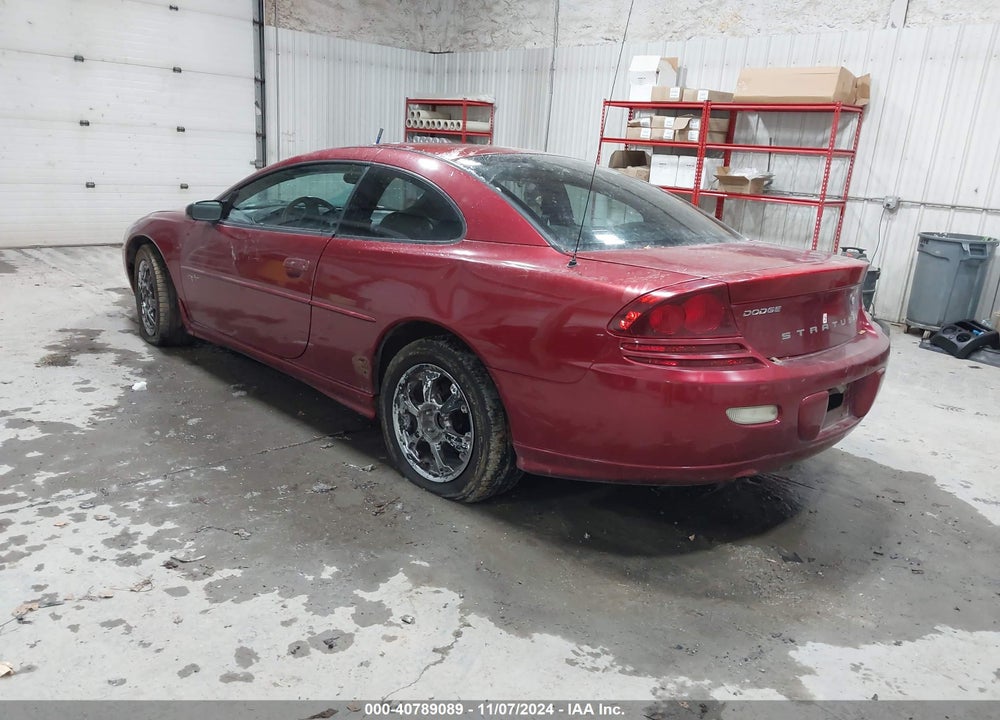 2002 DODGE STRATUS R/T VIN: 4B3AG52H12E031473