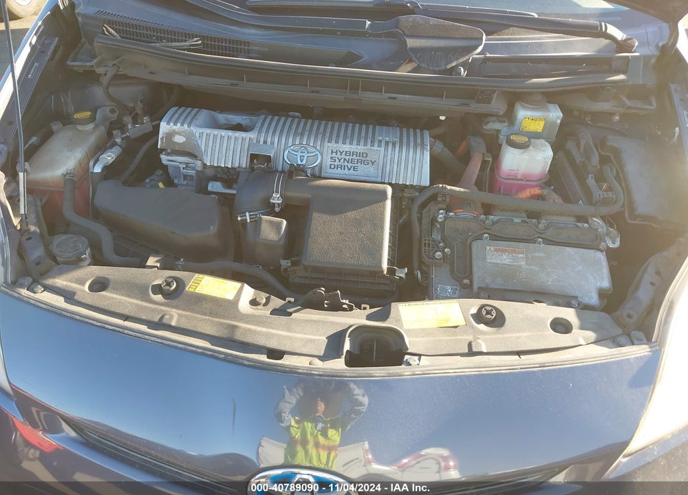 2012 TOYOTA PRIUS THREE VIN: JTDKN3DU5C1560345