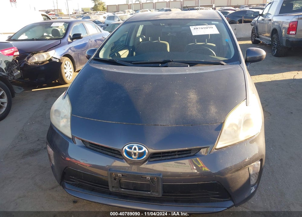 2012 TOYOTA PRIUS THREE VIN: JTDKN3DU5C1560345