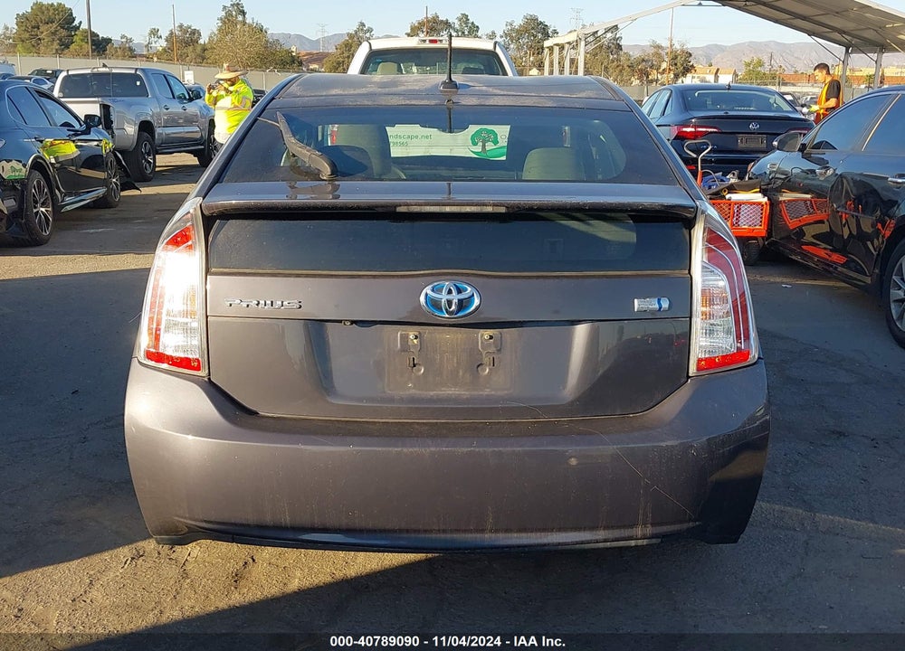 2012 TOYOTA PRIUS THREE VIN: JTDKN3DU5C1560345