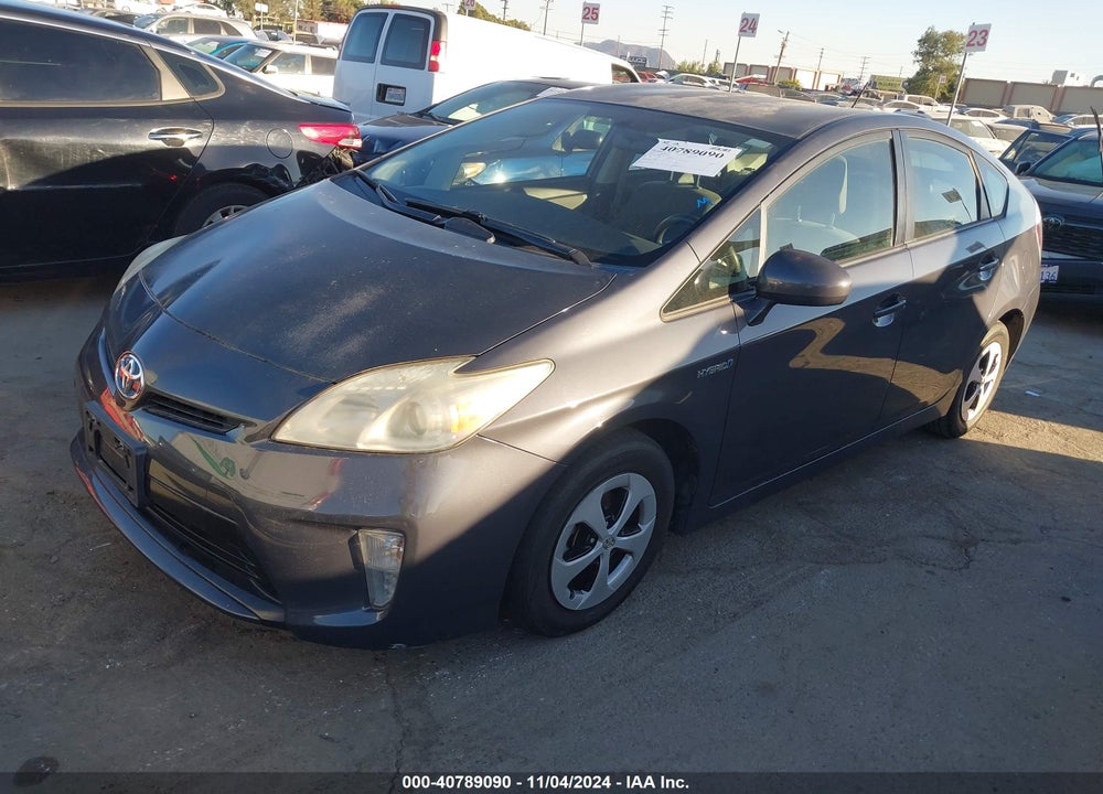 2012 TOYOTA PRIUS THREE VIN: JTDKN3DU5C1560345