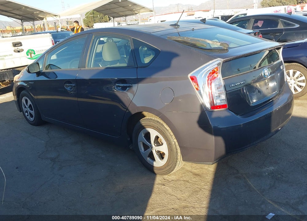 2012 TOYOTA PRIUS THREE VIN: JTDKN3DU5C1560345