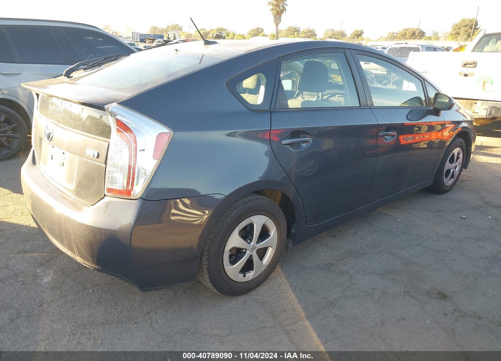 2012 TOYOTA PRIUS THREE VIN: JTDKN3DU5C1560345
