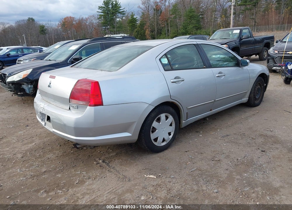 2004 MITSUBISHI GALANT LS VIN: 4A3AB36S14E111333
