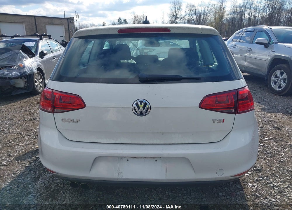 2015 VOLKSWAGEN GOLF LAUNCH EDITION 2-DOOR VIN: 3VW817AU4FM022371