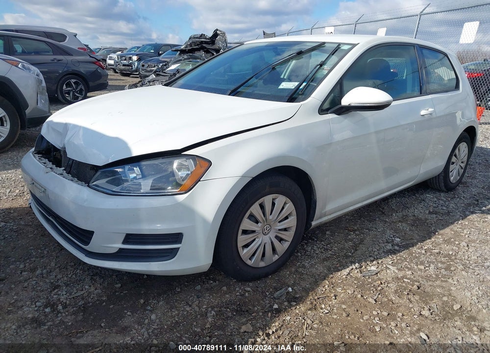 2015 VOLKSWAGEN GOLF LAUNCH EDITION 2-DOOR VIN: 3VW817AU4FM022371