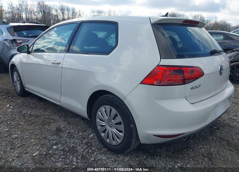 2015 VOLKSWAGEN GOLF LAUNCH EDITION 2-DOOR VIN: 3VW817AU4FM022371