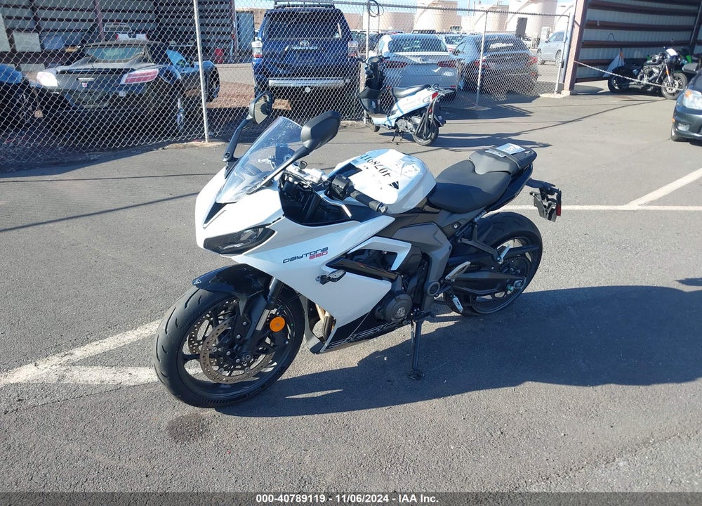 2025 TRIUMPH MOTORCYCLE DAYTONA 660 VIN: SMTL23UF6STBU9106