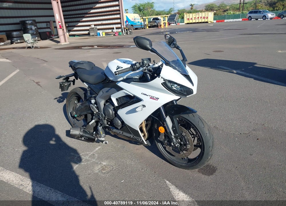 2025 TRIUMPH MOTORCYCLE DAYTONA 660 VIN: SMTL23UF6STBU9106