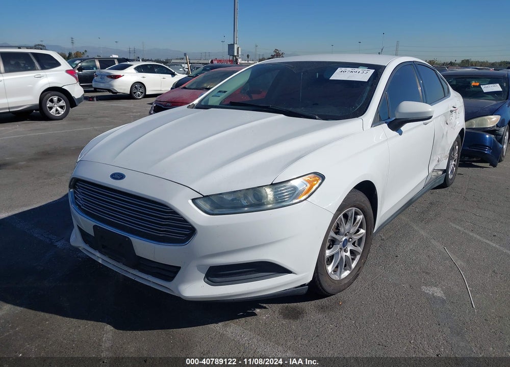 2015 FORD FUSION S VIN: 3FA6P0G76FR283155