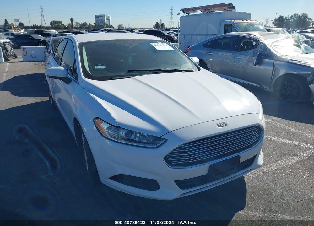 2015 FORD FUSION S VIN: 3FA6P0G76FR283155