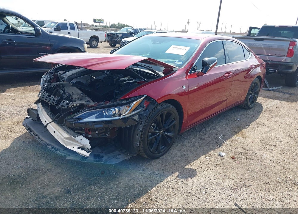 2022 LEXUS ES 350 F-SPORT VIN: 58AGZ1B13NU116619