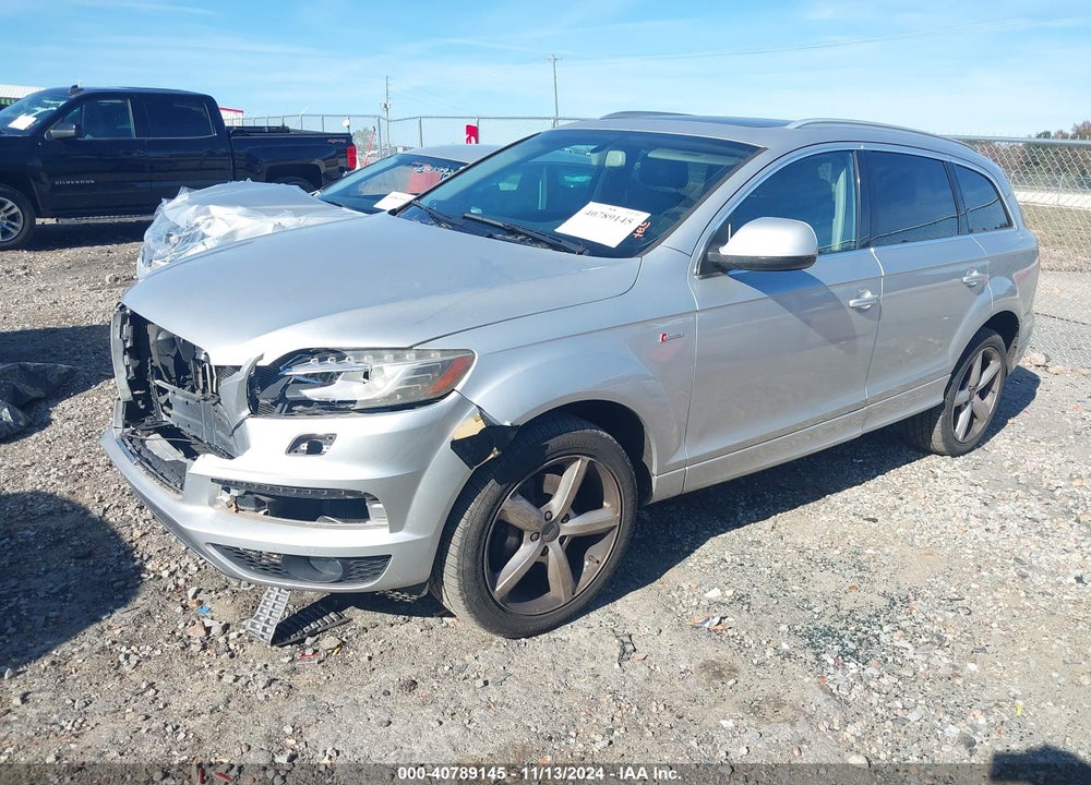 2013 AUDI Q7 VIN: WA1DGAFEXDD002143