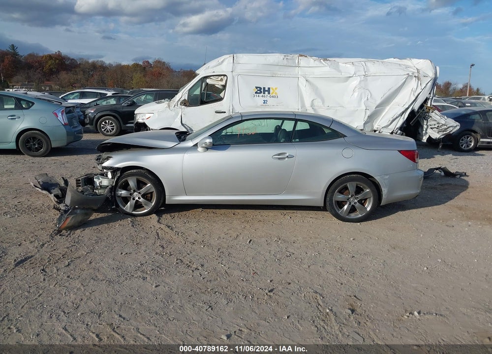 2010 LEXUS IS 250C VIN: JTHFF2C29A2513608