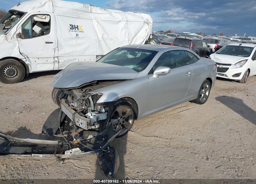2010 LEXUS IS 250C VIN: JTHFF2C29A2513608