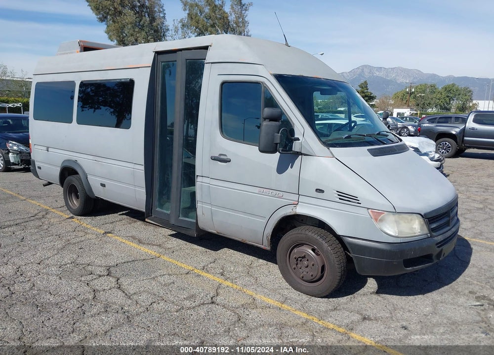 2004 DODGE SPRINTER VAN 3500 HIGH ROOF VIN: WD2PD544045651956
