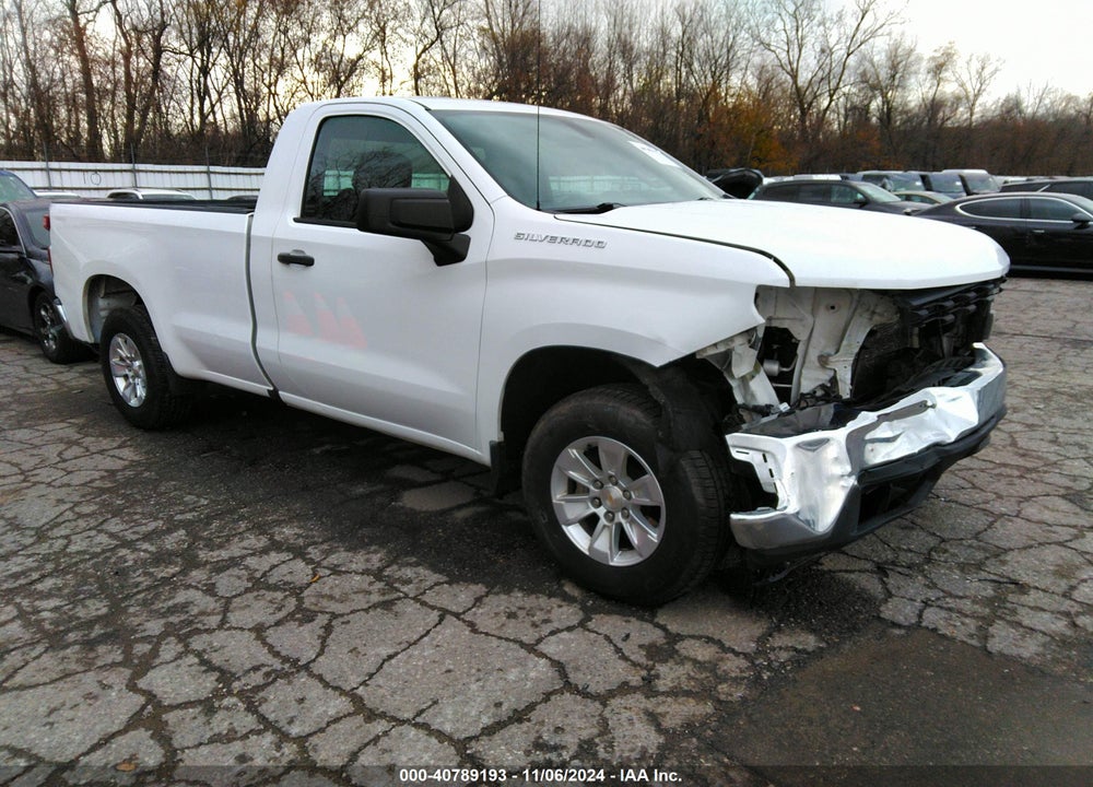 2021 CHEVROLET SILVERADO 1500 2WD LONG BED WT VIN: 3GCNWAEF1MG346910