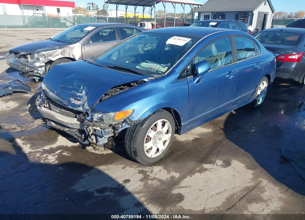 2006 HONDA CIVIC LX VIN: 1HGFA165X6L017980