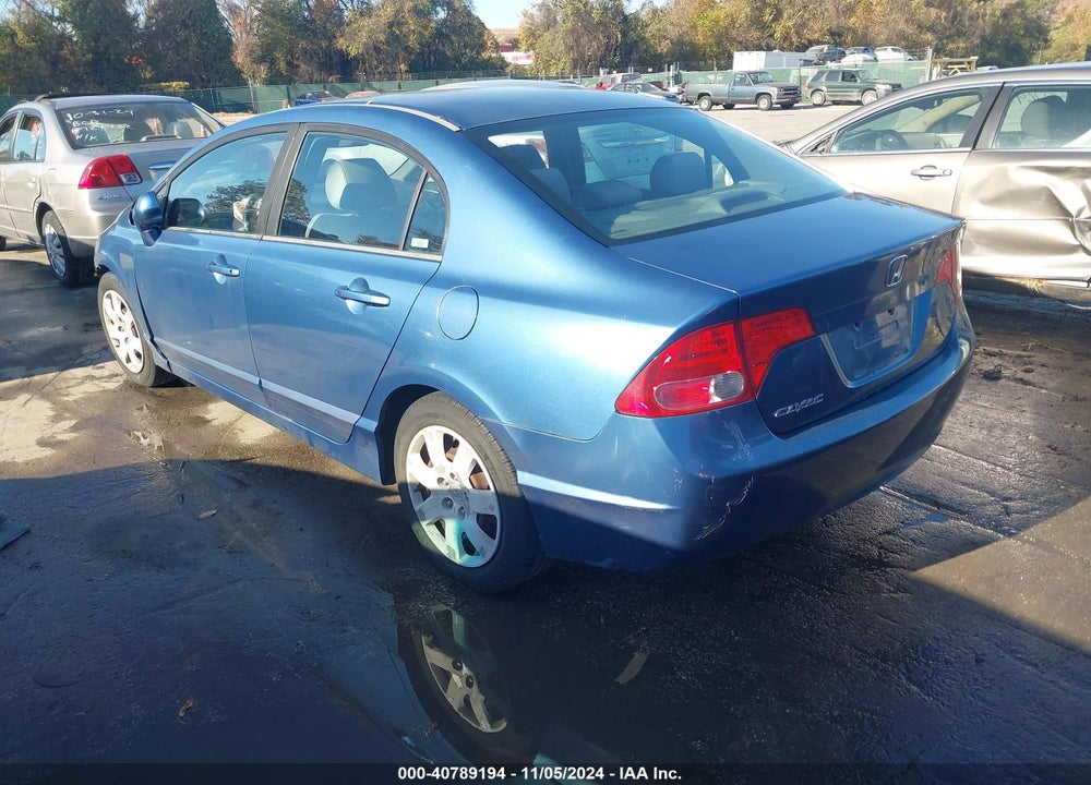2006 HONDA CIVIC LX VIN: 1HGFA165X6L017980