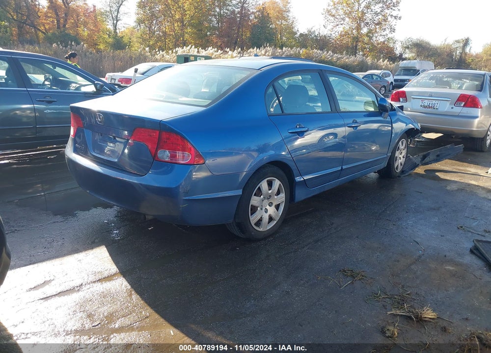 2006 HONDA CIVIC LX VIN: 1HGFA165X6L017980