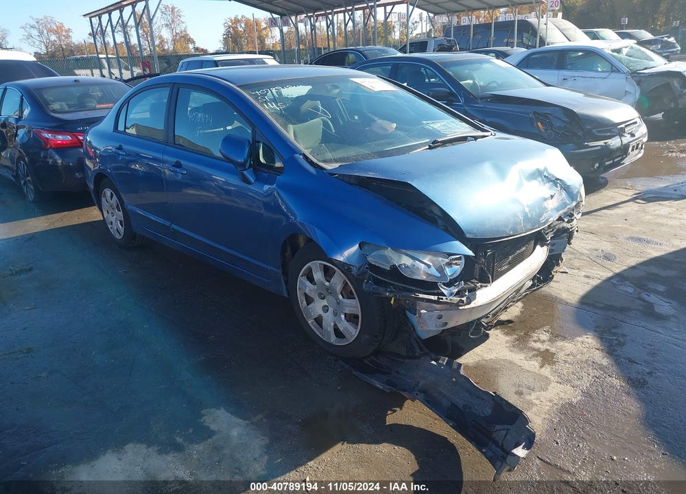 2006 HONDA CIVIC LX VIN: 1HGFA165X6L017980