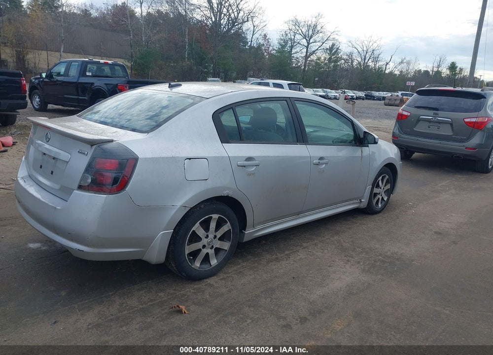 2012 NISSAN SENTRA 2.0 SR VIN: 3N1AB6AP6CL778228