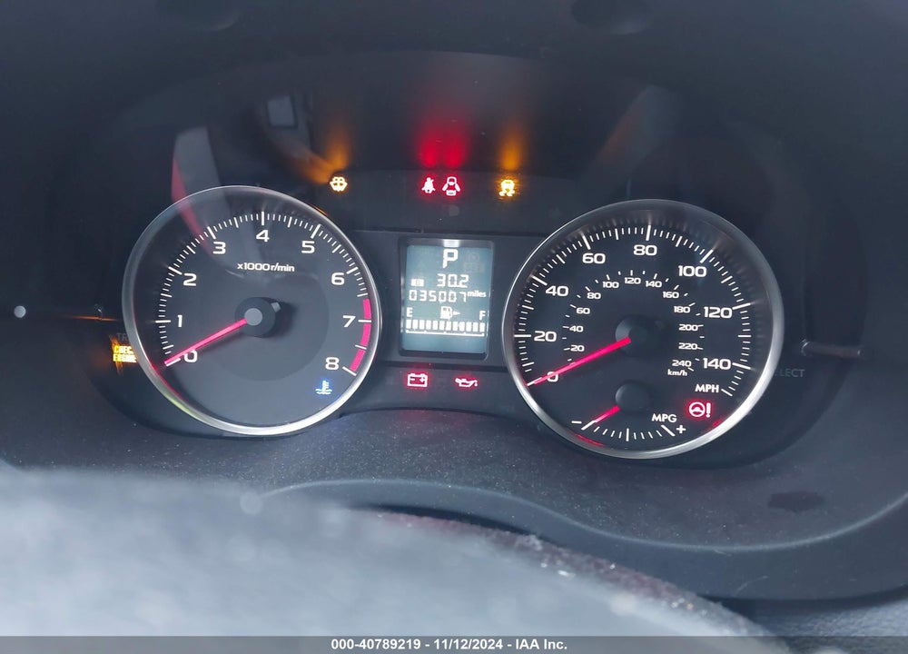 2016 SUBARU IMPREZA 2.0I VIN: JF1GPAA60GH302067