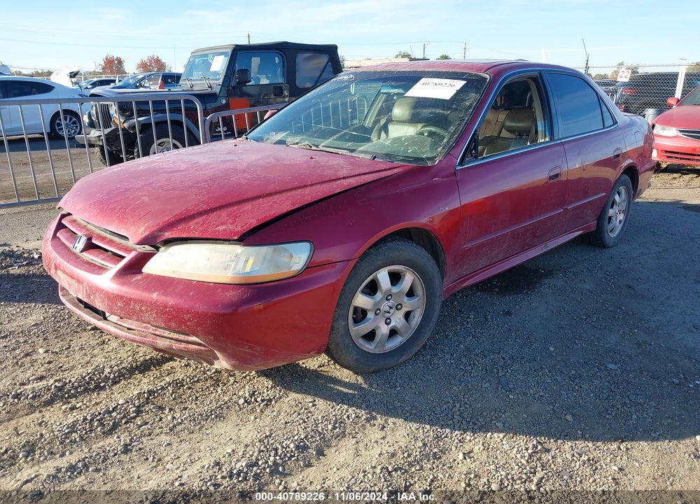 2001 HONDA ACCORD 2.3 EX VIN: JHMCG66061C026975