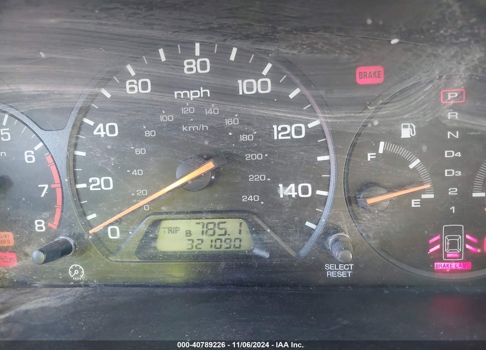 2001 HONDA ACCORD 2.3 EX VIN: JHMCG66061C026975