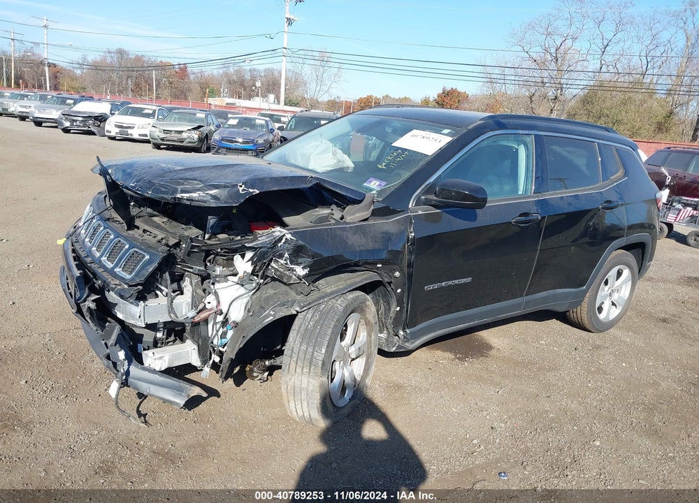 2019 JEEP COMPASS LATITUDE 4X4 VIN: 3C4NJDBB9KT772401