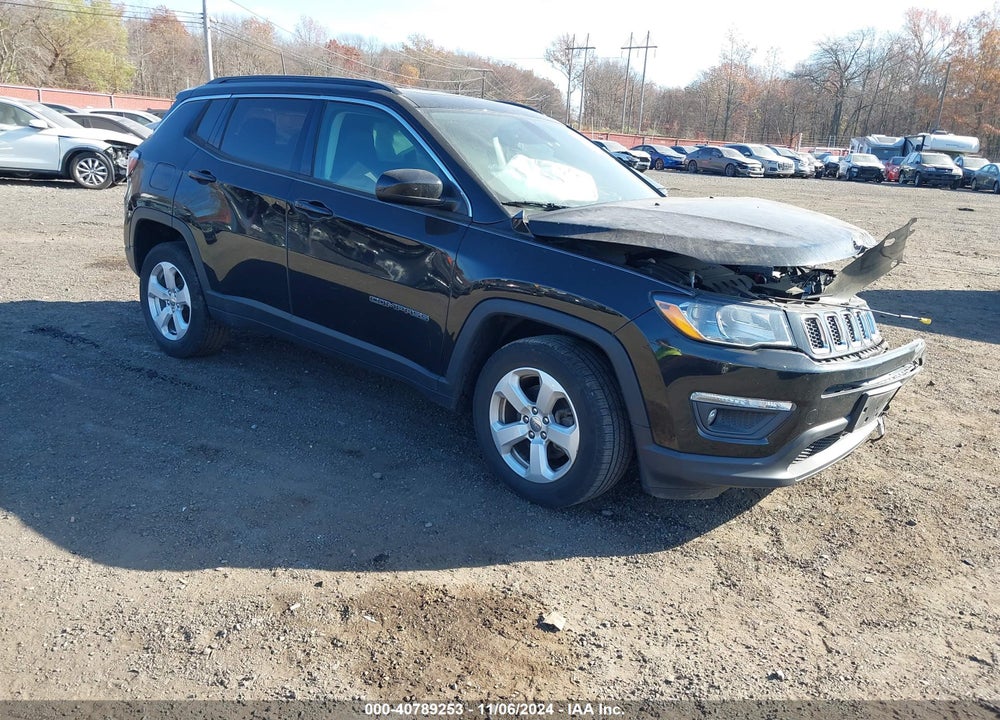 2019 JEEP COMPASS LATITUDE 4X4 VIN: 3C4NJDBB9KT772401