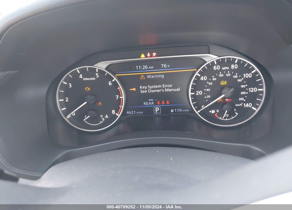 2024 NISSAN ALTIMA SR FWD VIN: 1N4BL4CV5RN343133