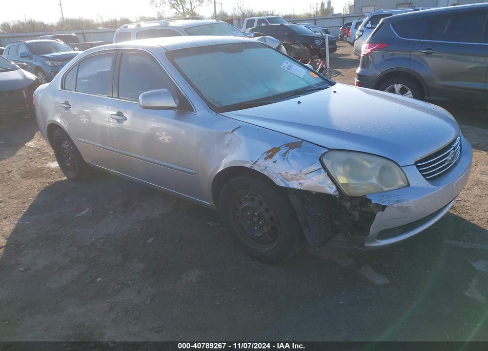 2008 KIA OPTIMA LX VIN: KNAGE123X85214440