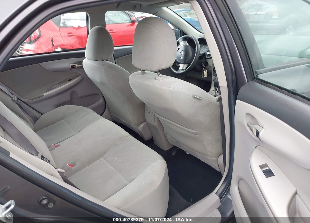 2011 TOYOTA COROLLA LE VIN: 2T1BU4EEXBC598115