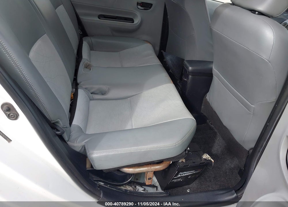 2012 TOYOTA PRIUS C FOUR VIN: JTDKDTB37C1508180