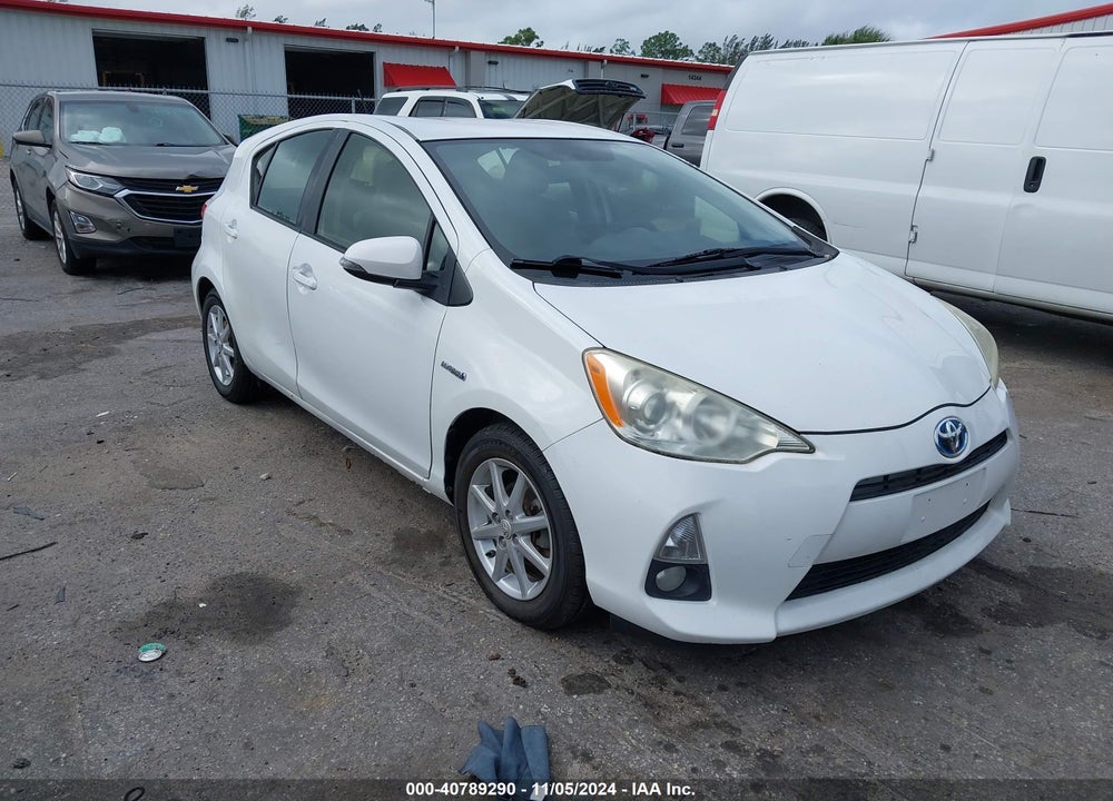 2012 TOYOTA PRIUS C FOUR VIN: JTDKDTB37C1508180