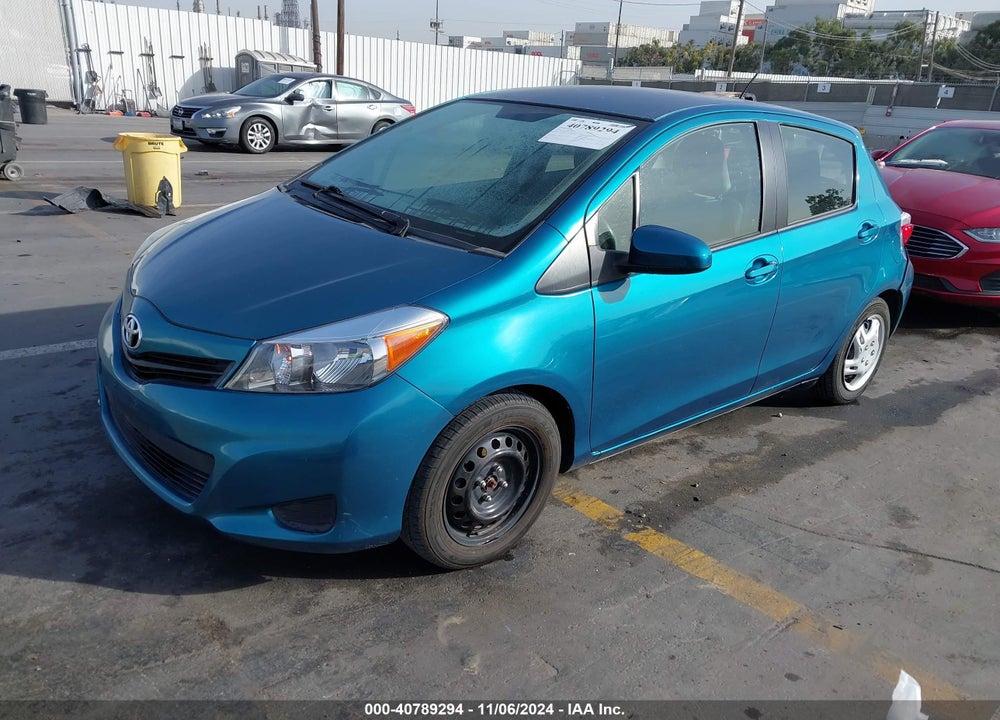 2013 TOYOTA YARIS LE VIN: JTDKTUD33DD569029