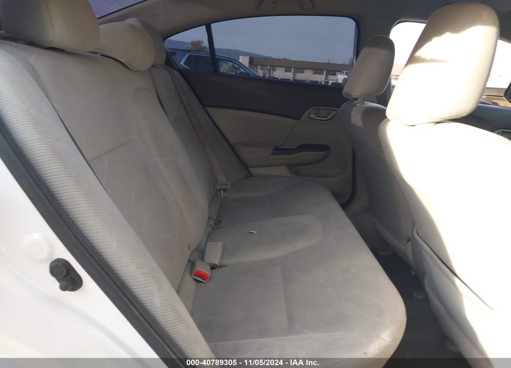 2012 HONDA CIVIC LX VIN: 19XFB2F51CE386510