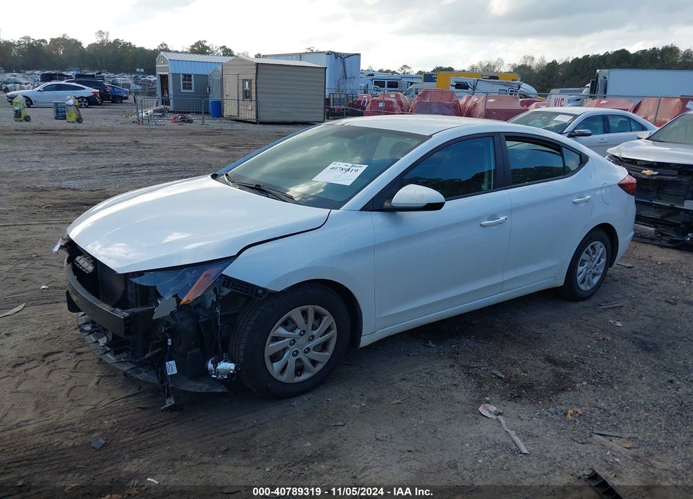 2019 HYUNDAI ELANTRA SE VIN: 5NPD74LF6KH438502