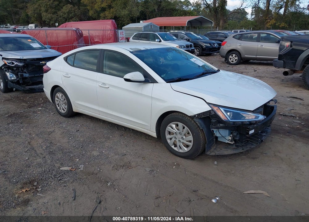 2019 HYUNDAI ELANTRA SE VIN: 5NPD74LF6KH438502